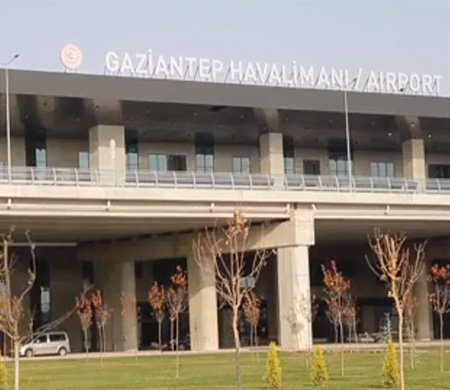 Gaziantep Havalimanı Şubat'ta 220 bin yolcuya hizmet verdi